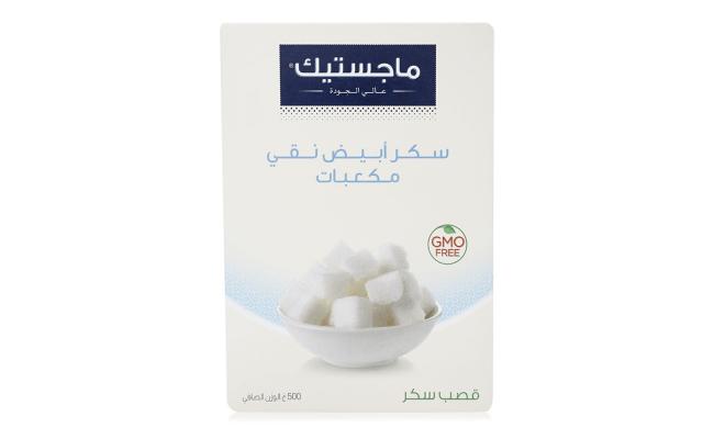 Majestic Sugar White Cubes 500gm